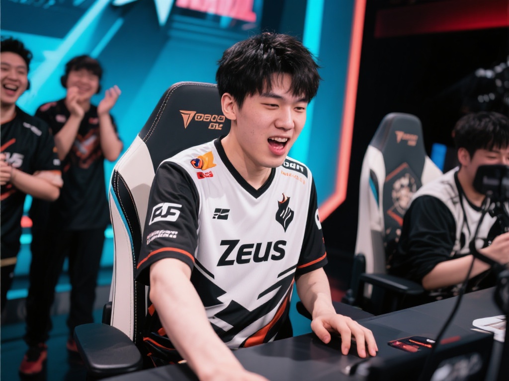 Zeus三局合砍精彩数据,荣膺HLE对阵KT系列赛MVP 这一瞬间不仅令解说席爆发出热烈讨论,更成